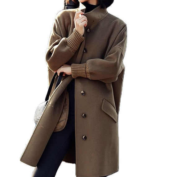 ZABRI New design customized  winter ladies fashion cashmere wool coat jacket