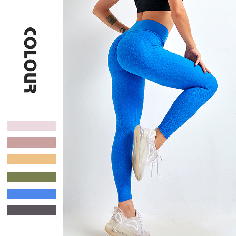 High Waist Gym Push Up Anti Cellulite Leggings Workout Women Sport Scrunch Butt Leggings